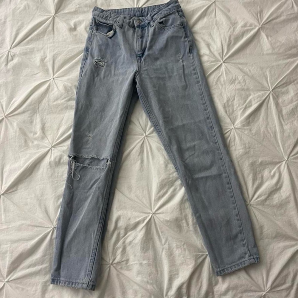 denim mom jeans
